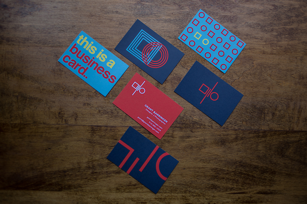 Personal Identity Business Cards